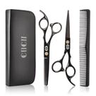 Conjunto de tesouras para cortar cabelo CIICII Professional 8 em 1