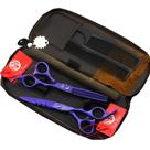 Conjunto de tesouras para cortar cabelo Purple Dragon Professional 440C Conjunto de tesouras para cortar cabelo Purple Dragon Professional 440C