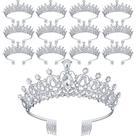 Conjunto de tiara e coroa de princesa Loetere Crystal para mulheres Conjunto de tiara e coroa de princesa Loetere Crystal para mulheres