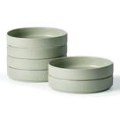 Conjunto de tigelas de macarrão famiware 7,5", 6 peças de esmalte reativo duplo