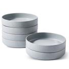Conjunto de tigelas de macarrão famiware Star 19 cm, 6 peças, cinza claro