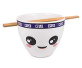 Conjunto de tigelas de macarrão Ramen Boom Trendz Bop Lo Mein 480 ml