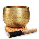 Conjunto de tigelas para cantar e meditar DharmaObjects Tibetan Pro Jumbo Conjunto de tigelas para cantar e meditar DharmaObjects Tibetan Pro Jumbo