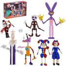 Conjunto de tijolos de construção IVVTNHZ Digital Circus 8 em 1 491 unidades