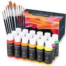 Conjunto de tinta acrílica GOTIDEAL 18 cores 59mL com 10 pincéis