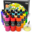 Conjunto de tinta acrílica Shuttle Art 18 cores 250mL para artistas Conjunto de tinta acrílica Shuttle Art 18 cores 250mL para artistas
