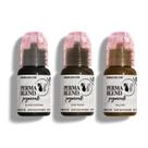 Conjunto de tinta de tatuagem Perma Blend Cool Eyebrow Mini Vegan PMU
