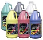 Conjunto de tintas Chroma Acrylic Essential 2L, cores primárias variadas