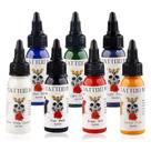 Conjunto de tintas de tatuagem Tuffking 7 Color 30ml/garrafa para prática