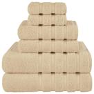Conjunto de toalhas American Soft Linen Luxury 6 peças 100% algodão