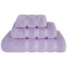 Conjunto de toalhas American Soft Linen Premium de 3 peças de algodão lilás Conjunto de toalhas American Soft Linen Premium de 3 peças de algodão lilás