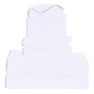 Conjunto de toalhas Cosy Family Microfiber de 8 peças para banheiro branco Conjunto de toalhas Cosy Family Microfiber de 8 peças para banheiro branco