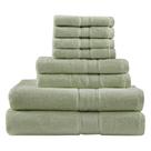Conjunto de toalhas de banheiro Madison Park 800GSM 100% algodão 8 peças