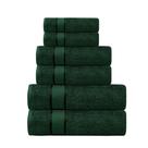 Conjunto de toalhas de banho CRAFTBERRY Luxury 100% algodão 6 peças verdes