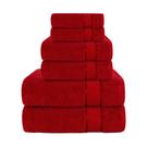 Conjunto de toalhas de banho CRAFTBERRY Luxury 100% algodão 6 peças vermelhas