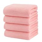 Conjunto de toalhas de banho HOMEXCEL Pacote de 4 microfibras 70x140cm rosa