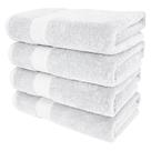 Conjunto de toalhas de banho Kaufman 4 Luxury 100% algodão 140x70cm 4 unidades