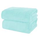 Conjunto de toalhas de banho MOONQUEEN Premium Microfiber Coral Velvet x2