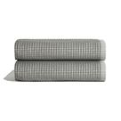 Conjunto de toalhas de banho ONSEN Terry Cotton Waffle, pacote com 2 unidades (Grey Fog)
