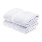 Conjunto de toalhas de banho Superior Egyptian Cotton Pile, 2 peças brancas