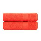 Conjunto de toalhas de mão Ample Decor 100% algodão 600 GSM 45x70cm laranja Conjunto de toalhas de mão Ample Decor 100% algodão 600 GSM 45x70cm laranja