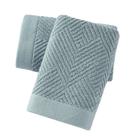 Conjunto de toalhas de mão sense gnosis Sage Green 100% algodão x2