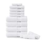 Conjunto de toalhas LANE LINEN Luxury 12 peças 100% algodão branco Conjunto de toalhas LANE LINEN Luxury 12 peças 100% algodão branco