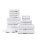 Conjunto de toalhas LANE LINEN Luxury Cotton 18 peças - branco