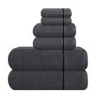 Conjunto de toalhas MyOwn Ultra Soft, pacote com 6 unidades, algodão, banho e lavagem à mão