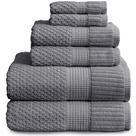 Conjunto de toalhas NY Loft Trinity Collection 100% algodão 6 peças