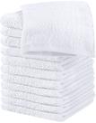 Conjunto de toalhas Utopia Towels, pacote com 12, 100% algodão branco