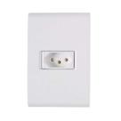 Conjunto de tomada 2P+T 10A/250V