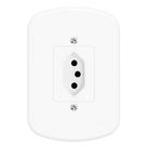 Conjunto de Tomadas 20a 2P+T 250v Completa Fame Blanc Conjunto de Tomadas 20a 2P+T 250v Completa Fame Blanc