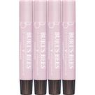 Conjunto de tonalidades labiais Burt's Bees Shimmer Champagne, pacote com 4