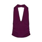 Conjunto De Top Cropped Halter E Saia Longa Para Mulheres, Conjunto De Saia Lápis Com Pregas,