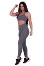 Conjunto De Top E Calça Fitness Feminino Suplex Academia -c8 CJ TOP ANA + CALÇA DEBI