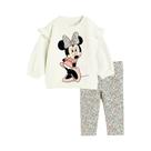 Conjunto De Top E Leggings De Algodão Para Meninas, Roupas Casuais De Primavera E Outono, 2 Peças