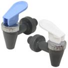 Conjunto de Torneiras Cinza e Alavancas Azul e Branca IBBL