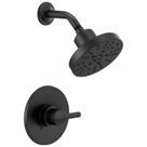 Conjunto de torneiras de chuveiro Delta Nicoli 14 Series H2Okinetic Matte Black Conjunto de torneiras de chuveiro Delta Nicoli 14 Series H2Okinetic Matte Black
