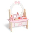 Conjunto de toucador Woodenfun Woodenfun Woodenfun Kids Pretend Play com maquiagem 3+