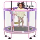 Conjunto de trampolim LANGXUN 60" para crianças 6 em 1 para ambientes internos e externos Conjunto de trampolim LANGXUN 60" para crianças 6 em 1 para ambientes internos e externos