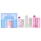 Conjunto de tratamento labial Fresh Tint Your Hydration com rosa e flor