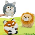 Conjunto de travesseiros de bichos de pelúcia MaoGolan Fox Lion Wolf para crianças