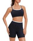 Conjunto de Treino OMKAGI Top Esportivo Dupla Camada e Shorts Conjunto de Treino OMKAGI Top Esportivo Dupla Camada e Shorts