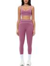 Conjunto de treino PQBPQB de 2 peças para sutiã e leggings esportivos femininos