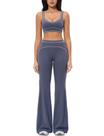 Conjunto de Treino PQBPQB Top Cropped com Costas em U e Legging Pantalona