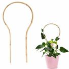 Conjunto De Treliças De Bambu Para Plantas Trepadeiras 6 Peças Para Plantas De Interior E Exterior,