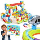 Conjunto de Trem de Brinquedo HEXIMANX Cubo Infinito Magnético 3D 141 Peças Conjunto de Trem de Brinquedo HEXIMANX Cubo Infinito Magnético 3D 141 Peças