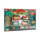 Conjunto De Trem De Natal Para Crianças, Trilhos De Ferrovia, Brinquedo Decorativo, Árvore,