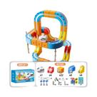 Conjunto De Trem Educacional Montessori 2025, Pista Mágica De Montagem, Brinquedo Infantil Sem